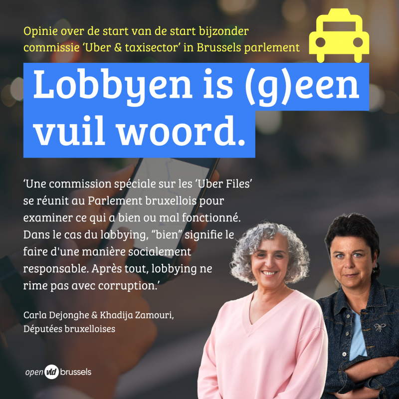 Lobbyen is (g)een vuil woord