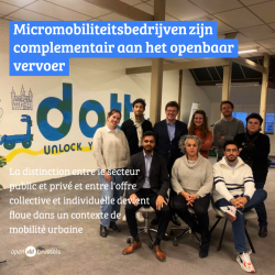 Bedrijfsbezoek Open Vld aan Dott - “Micromobiliteitsbedrijven zijn complementair aan het openbaar vervoer”