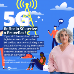 Brussels Parlement stemt voor 5G uitrol