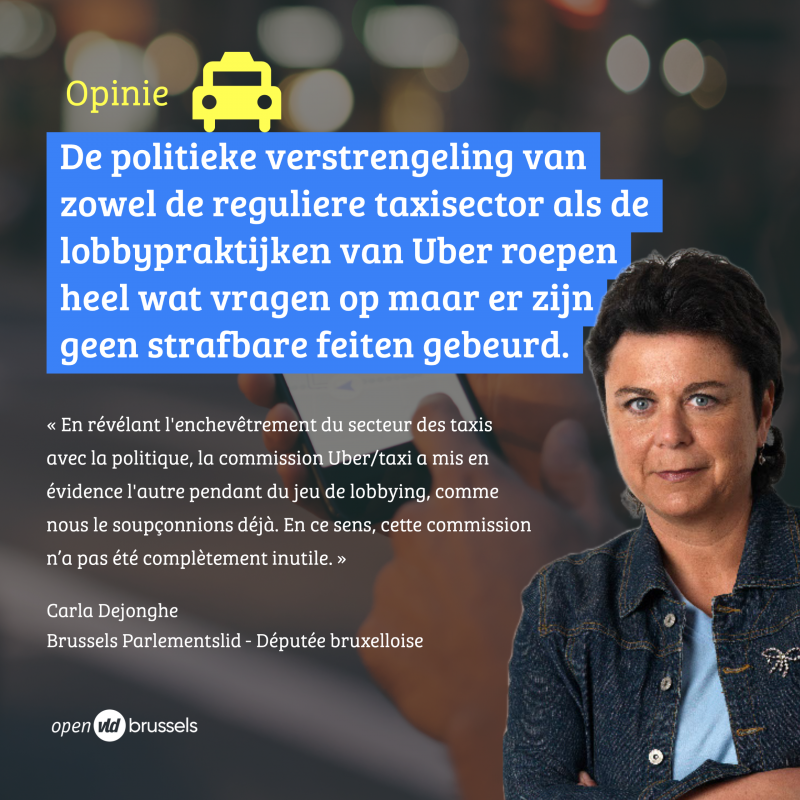 De Brusselse Uber-/taxicommissie: wat hebben we vandaag geleerd…?