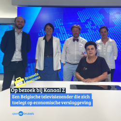 Op bezoek bij Kanaal Z : Het communicatiekanaal voor economisch België